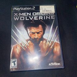 Sony PlayStation 2 X-men Origins Wolverine 
