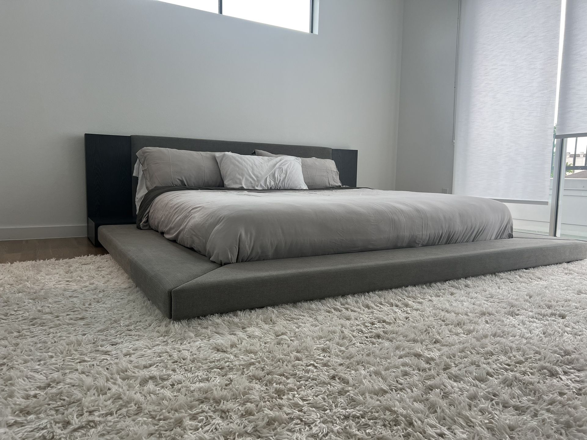 AllModern King Size Low Profile Platform Bed Mattress Not