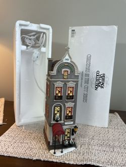 Department 56 Christmas In The City 1995 Pickford Place Brownstone