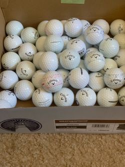 70 golf Balls Callaway In Good Condition