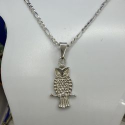 925 Sterling Silver 18” Chain and Pendant High Quality Cadena Con Dije De Plata Italiana Alta Calidad Solido 18” Pulgadas 