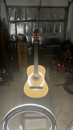Classical Acoustic Guitar Natural Wood