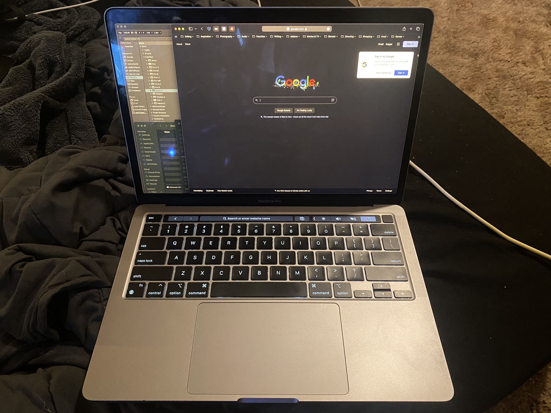 MacBook Pro m1 2020 With Touch Bar 