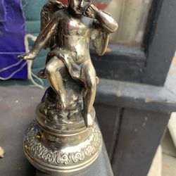  Brass Seated Angel