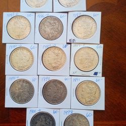 Morgan Silver Dollars For $45 Each