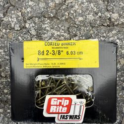 COATED SINKER RECUBIERTO RASO 8d 2-3/8" 6.03 cm ((4 boxes available))