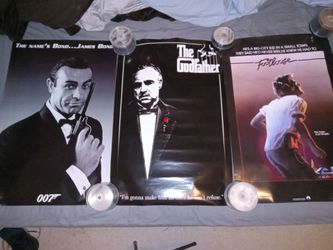 3 Movie Posters 27X40 Inches $10 Each