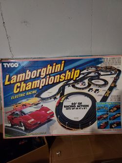 Tyco Slot Car Track