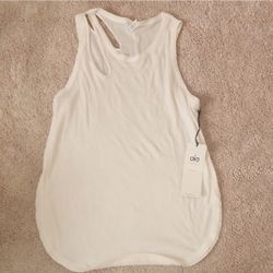 ALO Yoga Ivory Tank Top