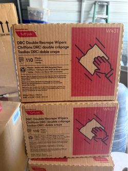 White double paper towels 110 count  $10 each