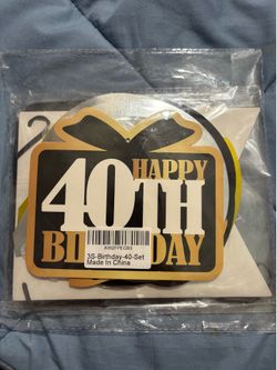 40th birthday bundle