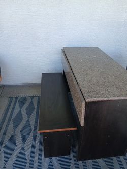 Table with benches