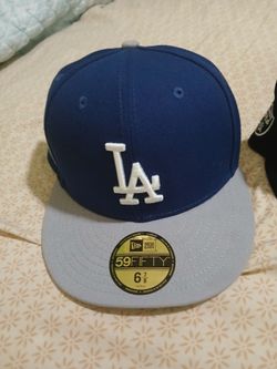 Dodgers/raiders hat