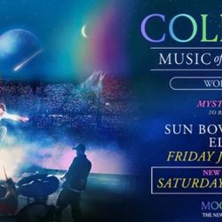 Coldplay Tickets- Friday 