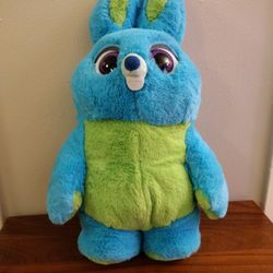 Disney Store Exclusive Pixar 4 Toy Story 4 Talking Plush Bunny