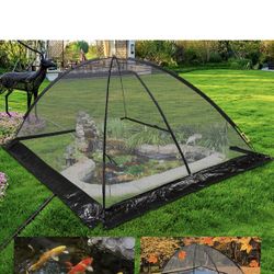 Garden Pond Cover Tent Dome Netting Pool Cover Protector13x17ft  