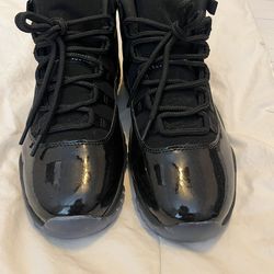 Jordan 11s cap and gown