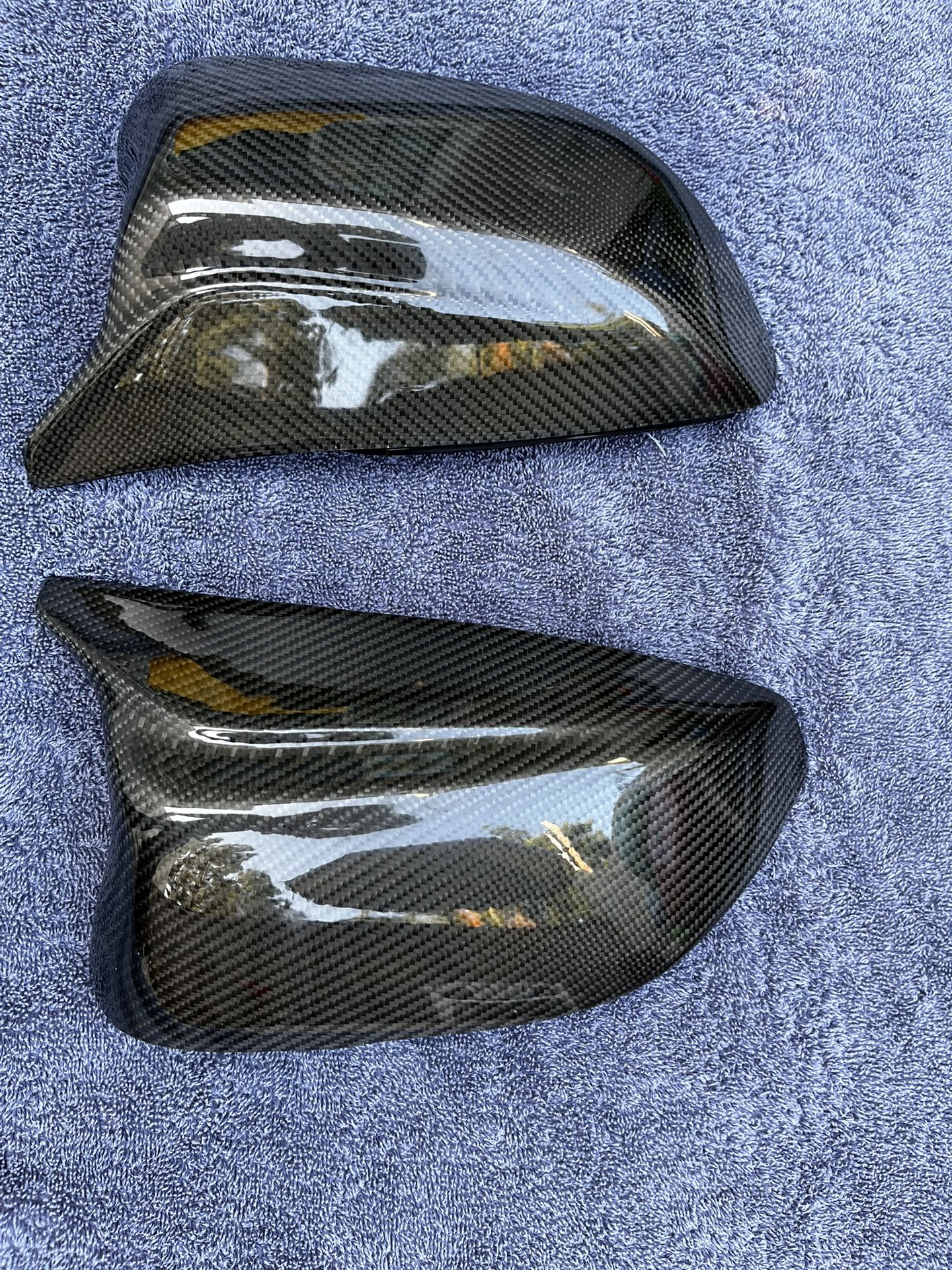 Carbon Fiber Mirror Caps