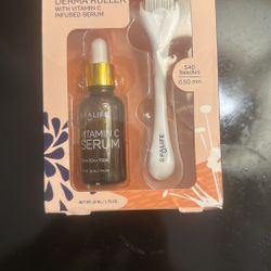 Spa Life Vitamin C Serum and Micro Needle Set New