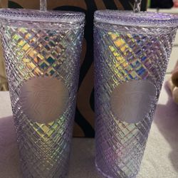 Clear Starbucks Cups 