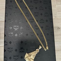 Miami Cuban Link Chain With Pendant 