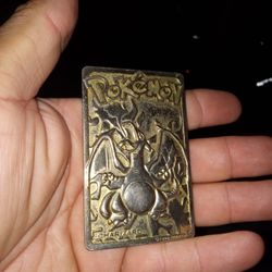 Pokemon Charizard 23K Gold Plated Trading Card