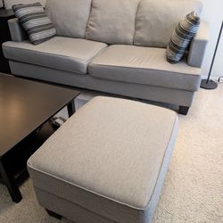 Sofa and Ottoman 