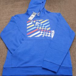 Brand New w/ Tag. Adidas Fleece Hoodie. Boys XL  (Approx. Size S adult)