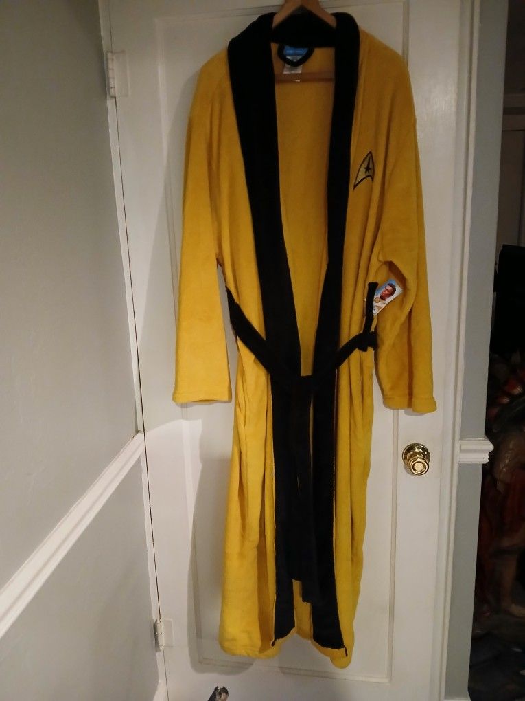 NEW MENS STAR TREK CAPTAIN KIRK ROBE
