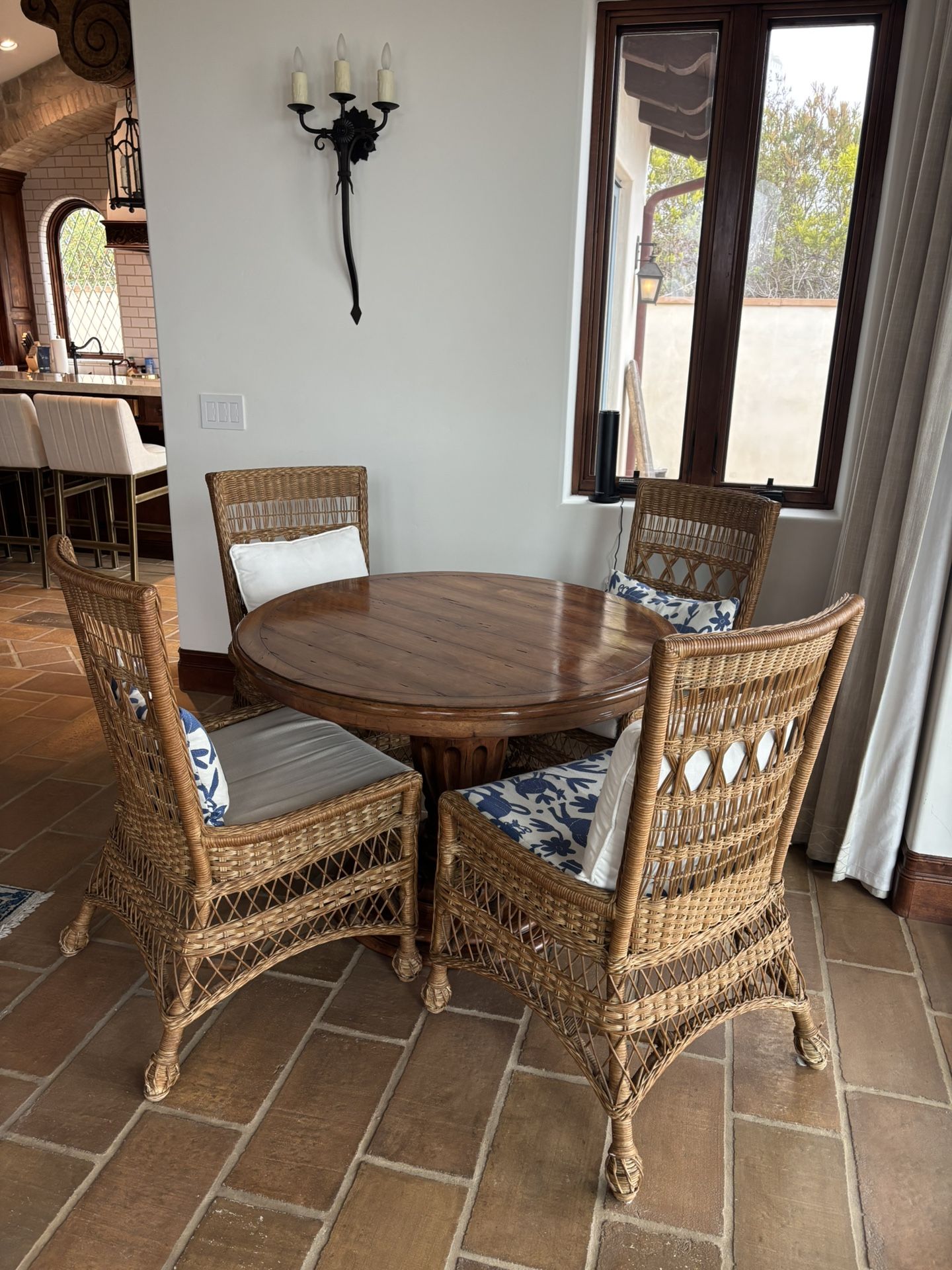 Beautiful Coastal Dining Table - Solid Wood