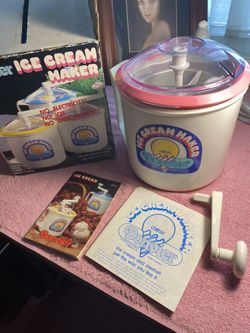 Ice Cream Maker By Donvier A Classic