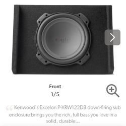 Kenwood 12IN Subwoofer 
