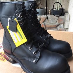 Motorcycle Leather Boots $80