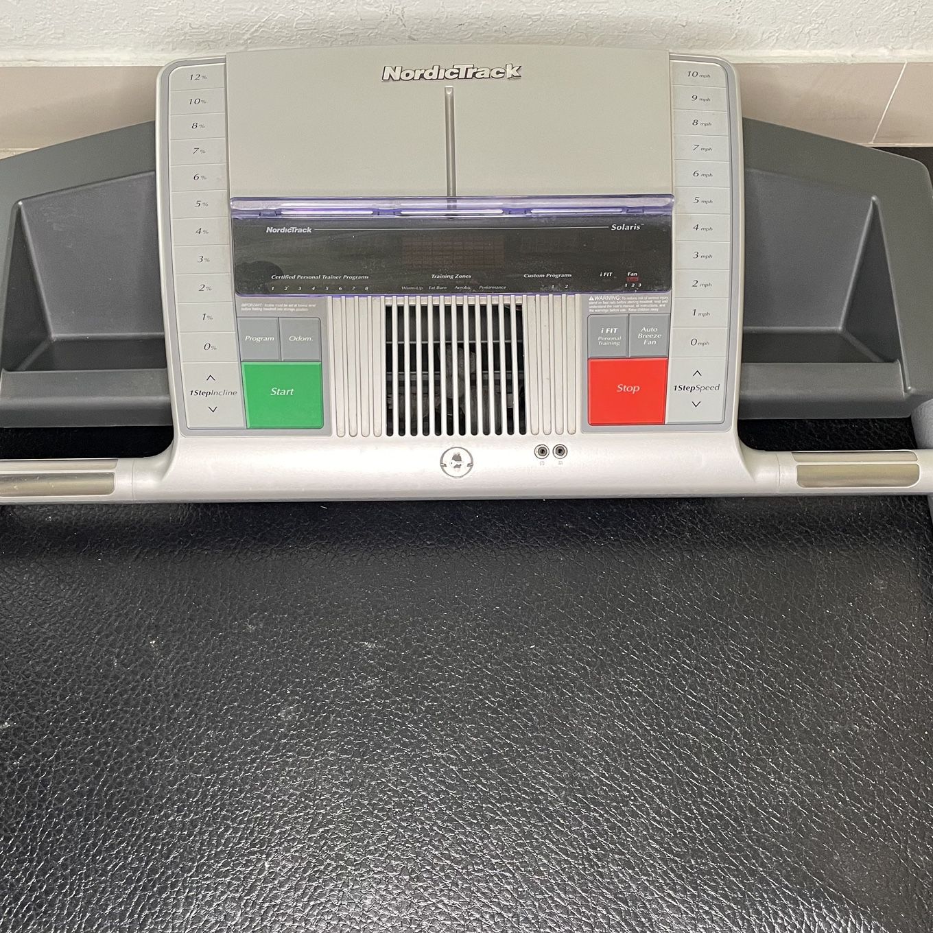 Nordictrack C2200 Treadmill Display Console
