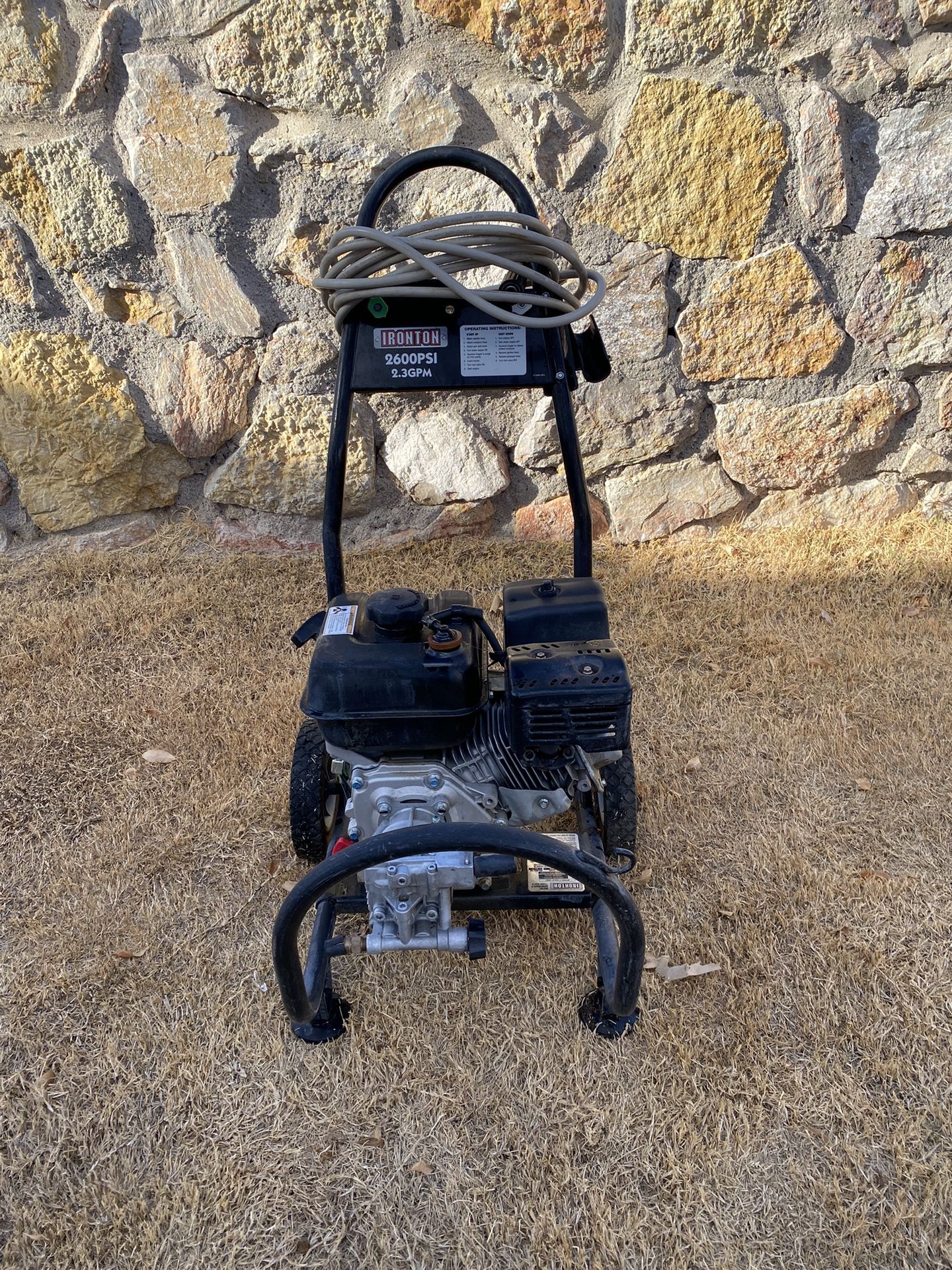 Ironton 2600 Psi Pressure Washer