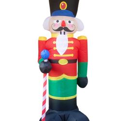 2- Christmas Inflatables 8ft Soldiers 