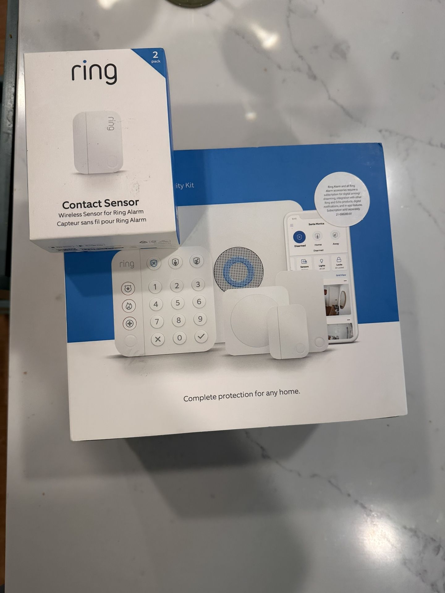 Ring Alarm Kit With Two Extra Sensors