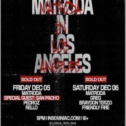 Matroda Ticket Dec 06