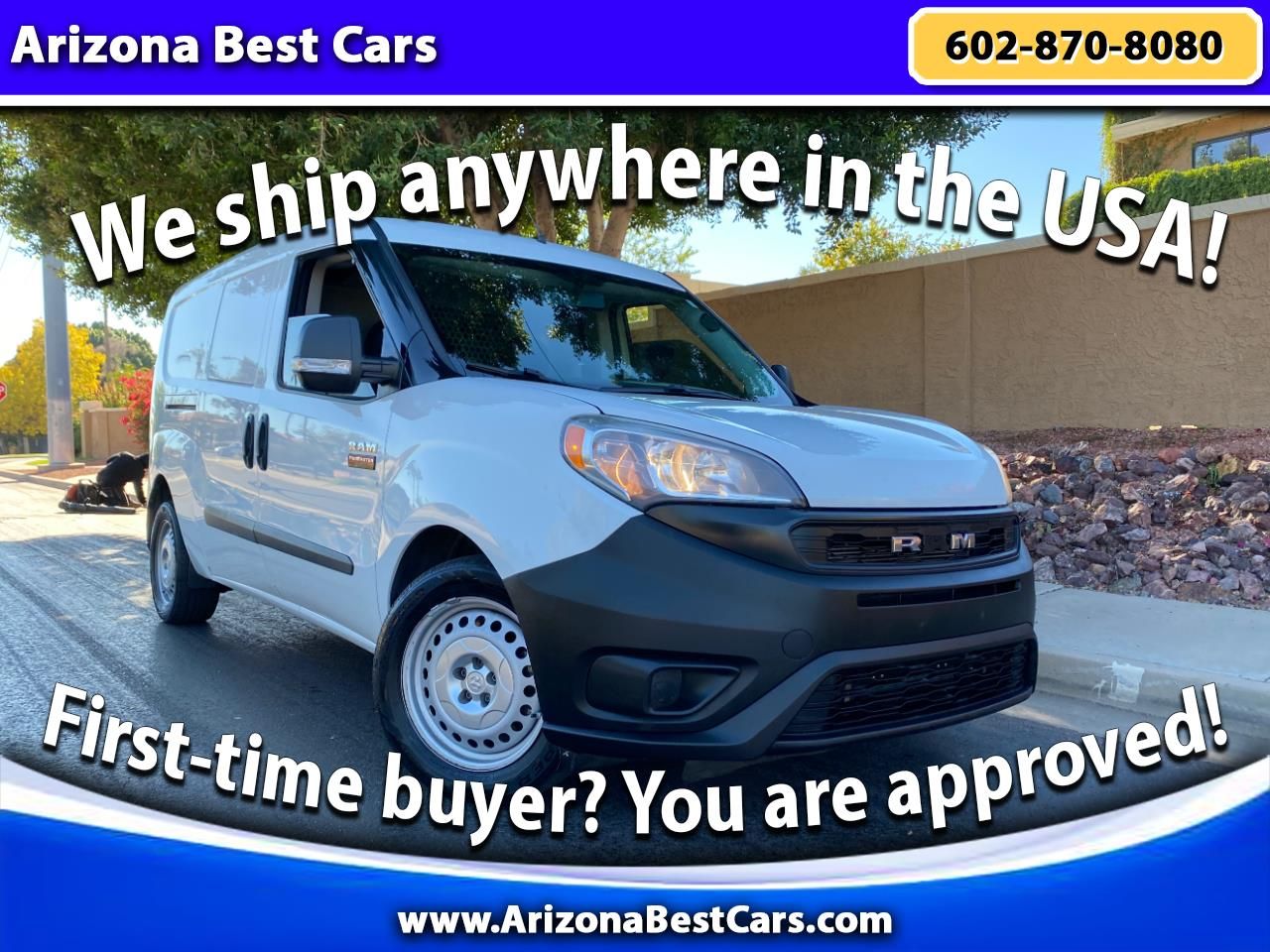 2020 RAM ProMaster City Cargo Van