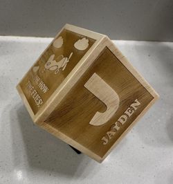 Giant Customized Memory Block  (Baby, Wedding, Valentine’s Day, Anniversary)