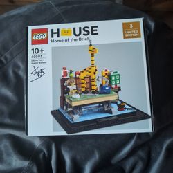Signed Lego House Set