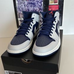 Jordan 1 Mid Blue Void