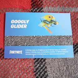 Fortnite Googly Glider (In Game Virtual Item) New