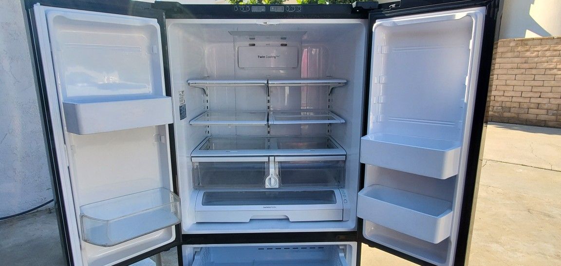 samsung 3-door french door refrigerator 27 cu.ft.