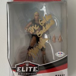 WWE Elite Mandy Rose Series 75 Signed Action Figure JSA COA