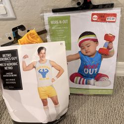Retro Aerobic Costume Set 