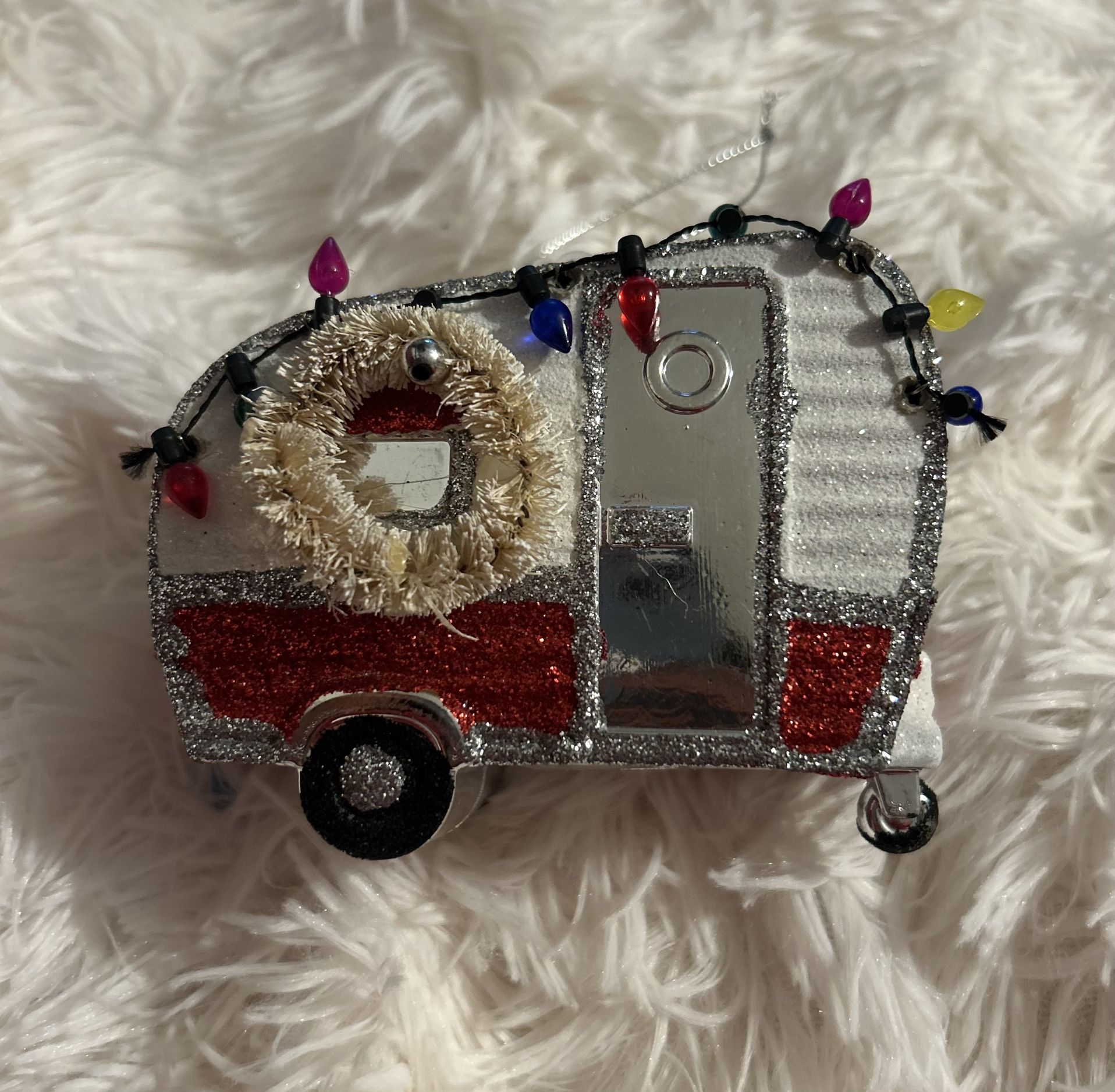 Camper R.V. Christmas Ornament