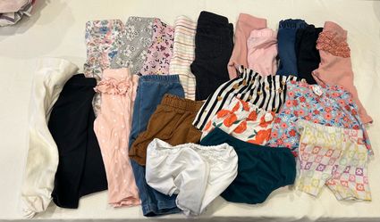 20+ baby girl pant bundle 12 month
