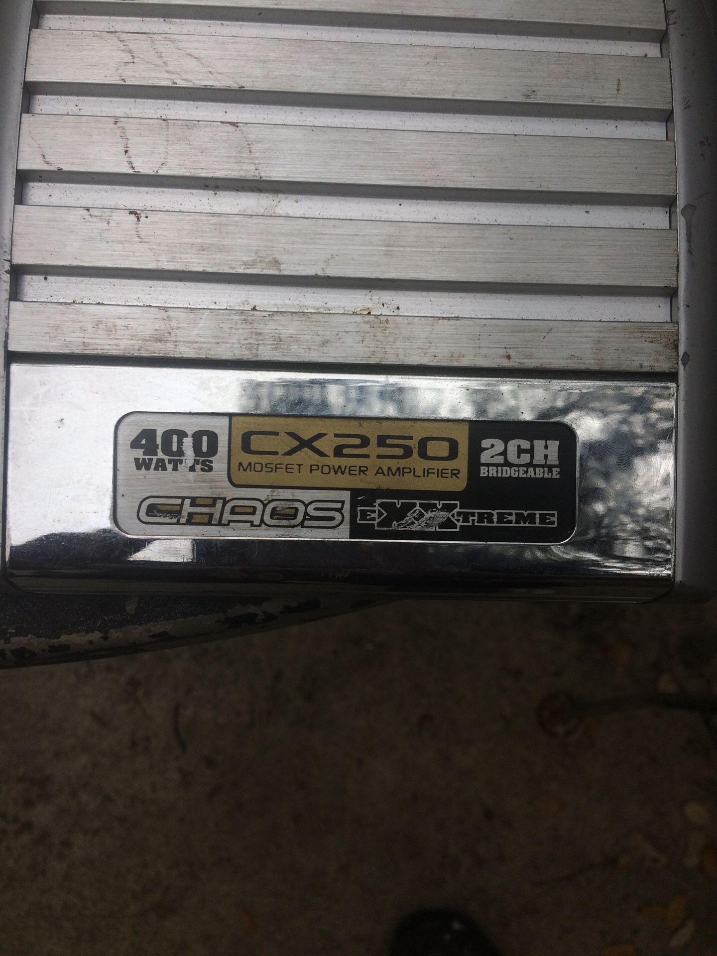 Boss chaos exxtreme CX250 amplifier