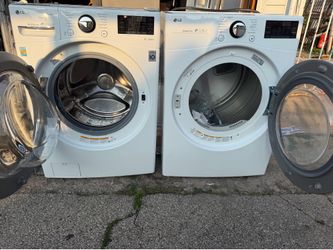 Lg washer an dryer
